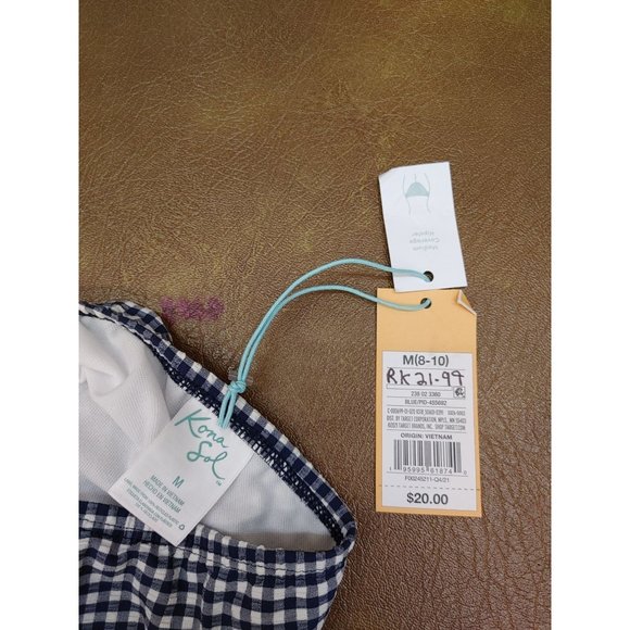 Women's Coverage Hipster Bottom - Kona Sol Navy Blue M Medium - Picture 4 of 5